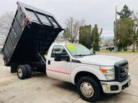 2012 FORD F-350 XL GAS 105K.MI.10FT.DUMP BED NEW BUILD TRUCK**SALE** PORTLAND OREGON - Image 2