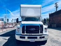 2019 FORD F650 FREIGHTLINER 28' HIGHCUBE MOVING BOX TRUCK LIFTGATE GARDENA/ LOS ANGELES DELIVERY - Image 3