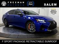 2016 Lexus GS F Sedan Est. payment OAC†