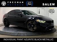 2018 BMW M3 Carbon Fiber Trim Adaptive LE Ds Comfort Keyless Sedan Est. payment OAC† - Image 2