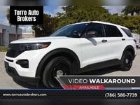 2022 Ford Explorer Police Interceptor Utility FPIU PPV 9C1