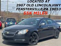 2012 CHEVROLET MALIBU LOW MILES CLEAN CARFAX RUNS GREAT FEASTERVILLE