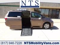 2020 TOYOTA SIENNA HANDICAPPED WHEELCHAIR MOBILITY POWER RAMP VAN Irving, TX