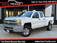 2017 Chevrolet Chevy Silverado 2500 HD 6.0L 4WD 4x4 1-Owner NO Rust! Houston TX FREE SHIPPING UP TO 1,000 MI ).80c / MI ADD