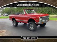 1972 Chevrolet K5 Blazer CEDAR GROVE WI 53013