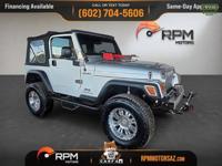 2006 Jeep Wrangler Sport FOR ONLY /mo! N 32nd Street, Phoenix, AZ 85008