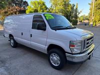 2013 FORD E-150 ECONOLINE XLT 153K.MI.EXTENDED WHITE CARGO VAN**SALE** PORTLAND OREGON
