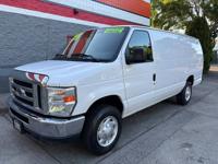 2013 FORD E-150 ECONOLINE XLT 153K.MI.EXTENDED WHITE CARGO VAN**SALE** PORTLAND OREGON - Image 3