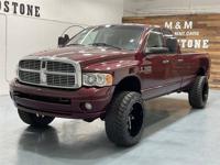 2003 Dodge Ram 2500 4x4 4WD SLT Quad Cab / 5.9L CUMMINS DIESEL / LIFTM&M Investment Cars - Gladstone