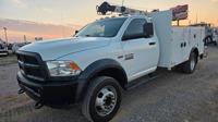 2018 Dodge Ram 5500 7500lb Crane Miller Enpak Mechanics Service Truck S Manning Rd El Reno, Ok / N.E.Corner of I-40 & Manning - Image 3