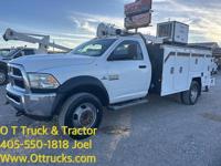 2015 Dodge 5500 H702 Maintainer Mechanic Utility Truck 4x4 Diesel 4WD S Manning Rd El Reno, Ok / N.E.Corner of I-40 & Manning