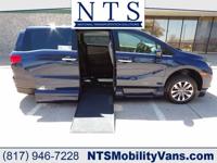 2022 HONDA ODYSSEY EX-L WHEELCHAIR HANDICAP MOBILITY PWR RAMP VAN Irving, TX - Image 2