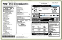 2020 Jeep Grand Cherokee 4x4 4WD Summit SUV Est. payment OAC† - Image 6