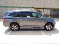 41K MILE HONDA ODYSSEY TOURING WHEELCHAIR HANDICAP MOBILITY RAMP VAN Irving, TX - Image 3