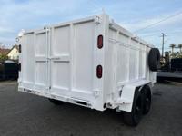 2026 Sky Trailers Dump Trailer 8.5x14x4 (2-7K) HEAVY DUTY W . HANNA COLTON CA. 92324 - Image 7