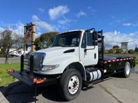 2018 INTERNATIONAL 4300 FLATBED CUMMINS MANUAL TRANS **NON-CDL, 57k MI SAN FRANCISCO - Image 2