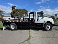 2018 INTERNATIONAL 4300 FLATBED CUMMINS MANUAL TRANS **NON-CDL, 57k MI SAN FRANCISCO - Image 4