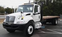 2019 International MV607 26’ Flatbed Truck Cummins 834 Newport, NC - Image 2