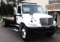 2019 International MV607 26’ Flatbed Truck Cummins 834 Newport, NC - Image 3