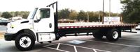 2019 International MV607 26’ Flatbed Truck Cummins 834 Newport, NC - Image 6