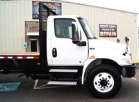 2019 International MV607 26’ Flatbed Truck Cummins 834 Newport, NC - Image 8