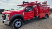 2019 Ford F-450 4000lb Crane Mechanics Service Truck 6.7L Diesel S Manning Rd El Reno, Ok / N.E.Corner of I-40 & Manning - Image 3