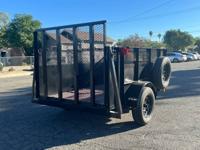 2026 Sky Trailers Utility Trailer 5x8x3 (1-3.5K) LANDSCAPE W . HANNA COLTON CA. 92324 - Image 8