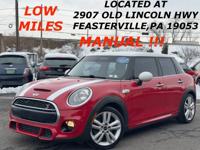 2015 MINI COOPER S LOW MILES MANUAL RUNS GREAT SHARP FINANCE FEASTERVILLE