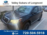 2017 Subaru Forester 2.0XT Touring suv Crystal Black Silica CALL 720-504-5918 FOR E-PRICE