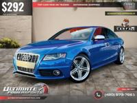 /mo - 2010 Audi S4 S 4 S-4 Premium Plus ~ 6 speed ~ Sprint Blue Pe CALL (480) 573-7661 ULTIMATE POWERSPORTS - Image 9