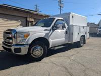 2014 FORD F350, 9FT UTILITY, GAS! 131K MILES, I FINANCE HERE DOWN I FINANCE HERE! vehiclecenterandfinance.com