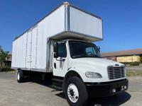 2017 FREIGHTLINER M2 26ft MOVING BOX TRUCK WITH ATTIC AND SIDE DOORS * SAN FRANCISCO