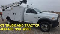 2018 Dodge 5500 5000lb Crane Mechanics Service Bed Truck Air 6.4L Gas S Manning Rd El Reno, Ok / N.E.Corner of I-40 & Manning