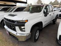 2022 Chevrolet Silverado 2500HD ext cab Work ruck 4WD 6.6 gas V8