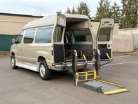 2008 Ford E-350 Wheelchair Van — HIGH ROOF • POWER REAR LIFT E-350 IN BEAVERTON - Image 2