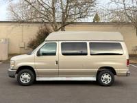 2008 Ford E-350 Wheelchair Van — HIGH ROOF • POWER REAR LIFT E-350 IN BEAVERTON - Image 6