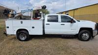 2018 Chevrolet 3500 Crew Cab 4wd 4000lb Crane Mechanics Service Truck S Manning Rd El Reno, Ok / N.E.Corner of I-40 & Manning - Image 6
