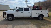 2018 Chevrolet 3500 Crew Cab 4wd 4000lb Crane Mechanics Service Truck S Manning Rd El Reno, Ok / N.E.Corner of I-40 & Manning - Image 10