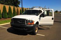 01 F350 Super duty 4WD Runs Great Utility Cap Ladder Racks 5.4l Northeast - Image 6