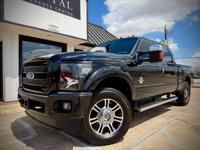 2015 Ford F250 Platinum 4x4 6.7L Clean Car Fax 1 Owner Soth Houston