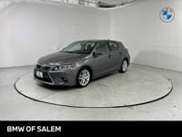 2014 Lexus CT 200h Electric Hybrid Sedan BMW of Salem