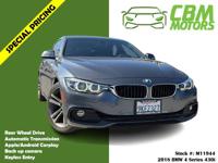 2018 BMW 4 Series 430i*EZ FINANCING -LOW DOWN! BAD CREDIT-NO CREDIT-FIRST TIME BUYER-NO PROBLEM! 👌