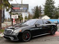 2018 Mercedes-Benz S-Class S63 AMG 4MATIC // AWD Clean Title Vancouver Auto Center