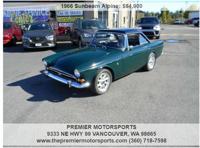 1966 Sunbeam Tiger MK 1A in Forest Green VANCOUVER