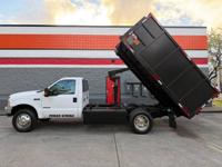 2001 FORD F-550 SUPER DUTY 7.3L DIESEL 111K.MI.12FT.DUMP TRUCK***SALE* PORTLAND OREGON - Image 5