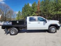 2022 GMC Sierra 3500 HD PRO DRW 4x4 Farm Hauler Flatbed Work Truck - Image 7