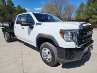 2022 GMC Sierra 3500 HD PRO DRW 4x4 Farm Hauler Flatbed Work Truck - Image 8