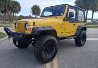1999 JEEP WRANGLER TJ - 4.0L V6 MANUAL - ALL NEW SUSPENSION DAYTONA BEACH - REDS & BLUES - Image 4