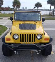 1999 JEEP WRANGLER TJ - 4.0L V6 MANUAL - ALL NEW SUSPENSION DAYTONA BEACH - REDS & BLUES - Image 6