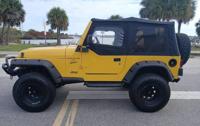 1999 JEEP WRANGLER TJ - 4.0L V6 MANUAL - ALL NEW SUSPENSION DAYTONA BEACH - REDS & BLUES - Image 8